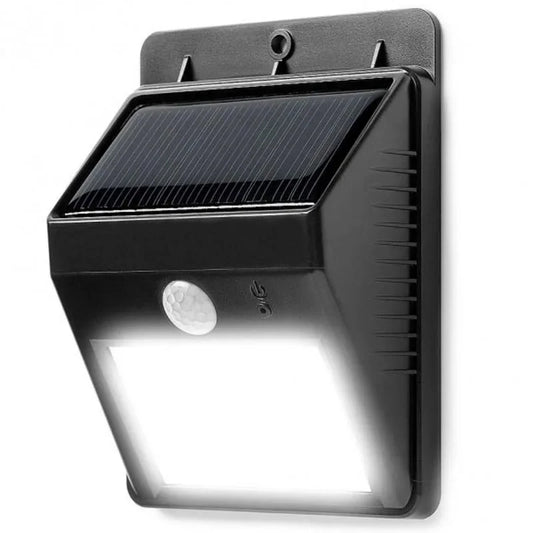 Foco solar LED con sensor de movimiento