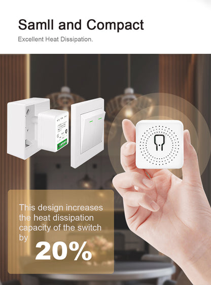 Interruptor Inteligente Wifi Mini Smart Switch