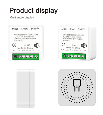 Interruptor Inteligente Wifi Mini Smart Switch