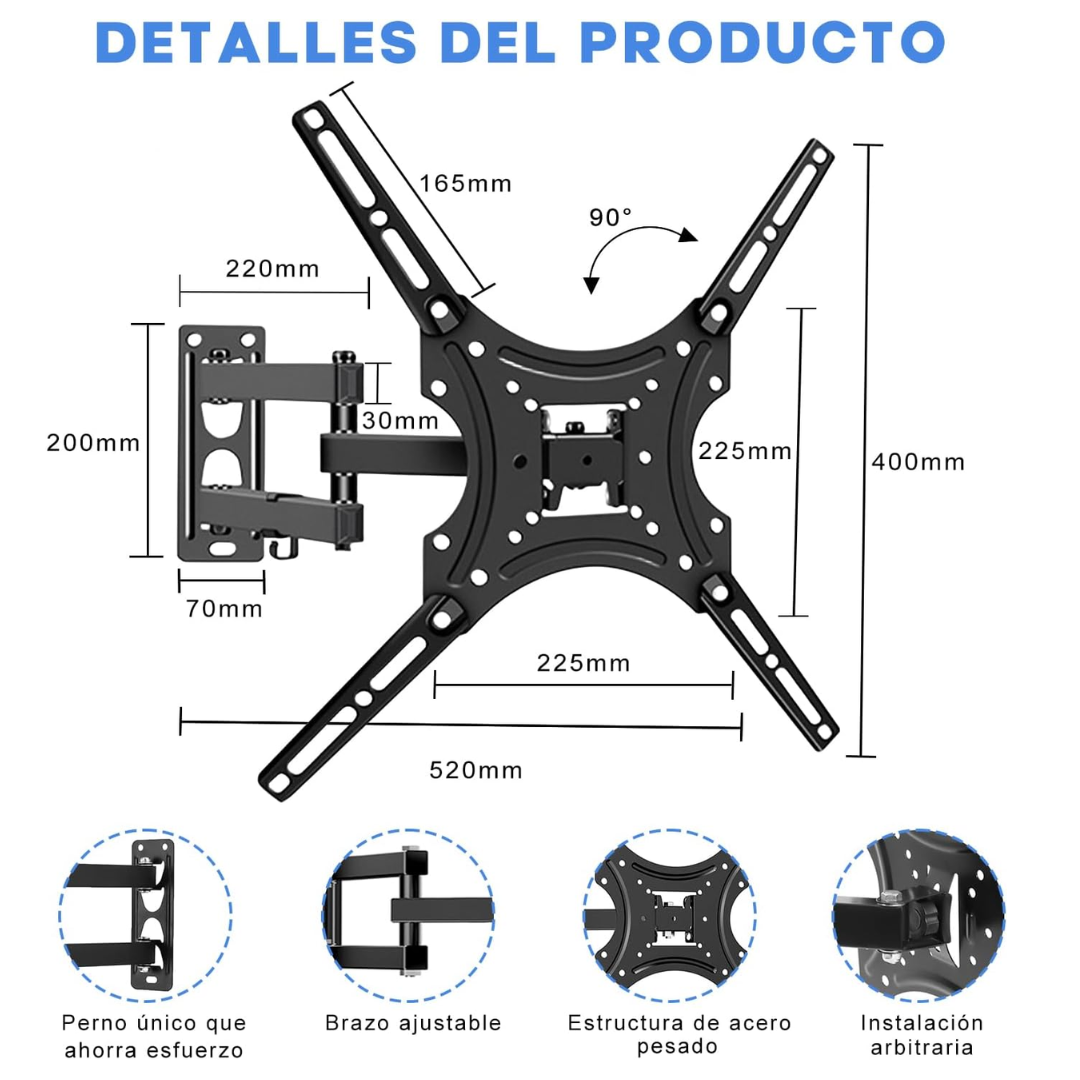 Rack TV 32"-55" pulgadas